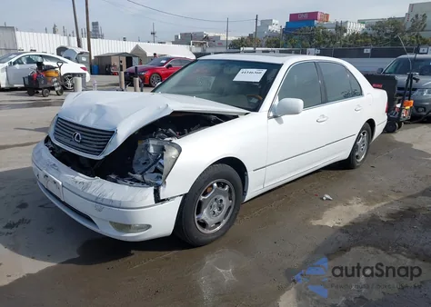 2002 Lexus Ls 430 из США, поврежденный, VIN JTHBN30F220059813